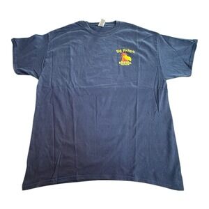 Big Peckers Shirt Mens XL Navy‎ Ocean City Maryland Bar & Grill Beach Tee